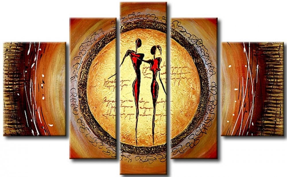 5 Piece Canvas Painting, Extra Large 5 Panel Wall Art Sets for