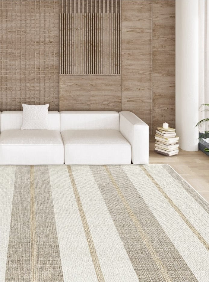 Contemporary Area Rugs for Bedroom, Abstract Modern Rugs for Living Ro –  Paintingforhome