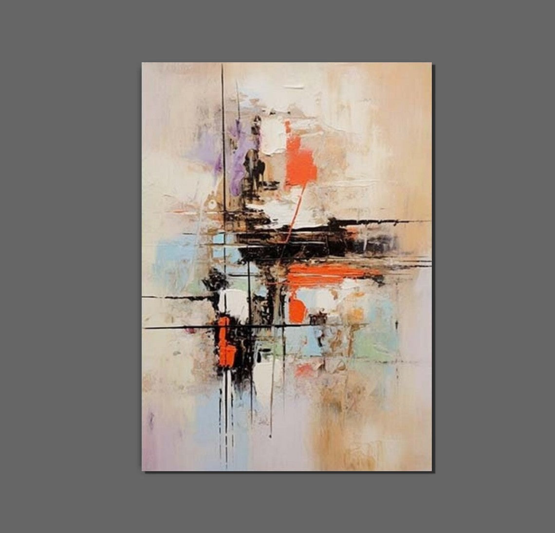 Deals Extra Large Abstract Painting,Abstract Canvas Painting Acrylic Hand Art, Modern abstract painting canvas, Oil Painting, Texture Painting W24