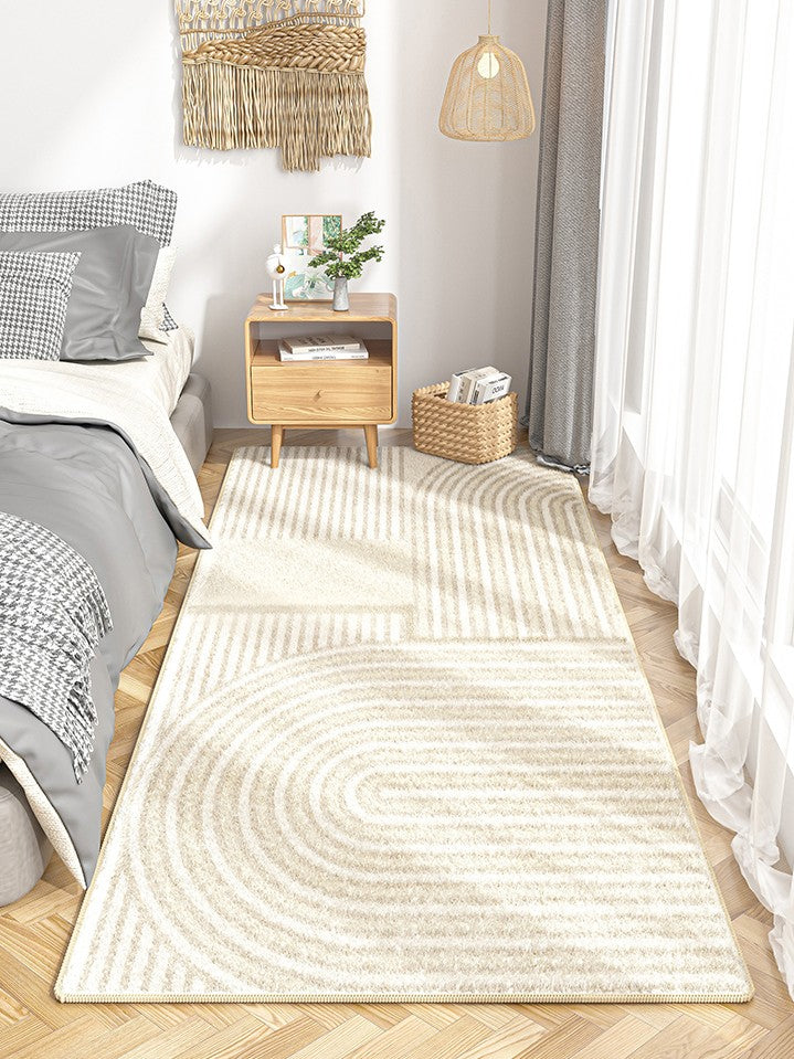 Thick Modern Runner Rugs Next to Bed, Contemporary Runner Rugs for Liv