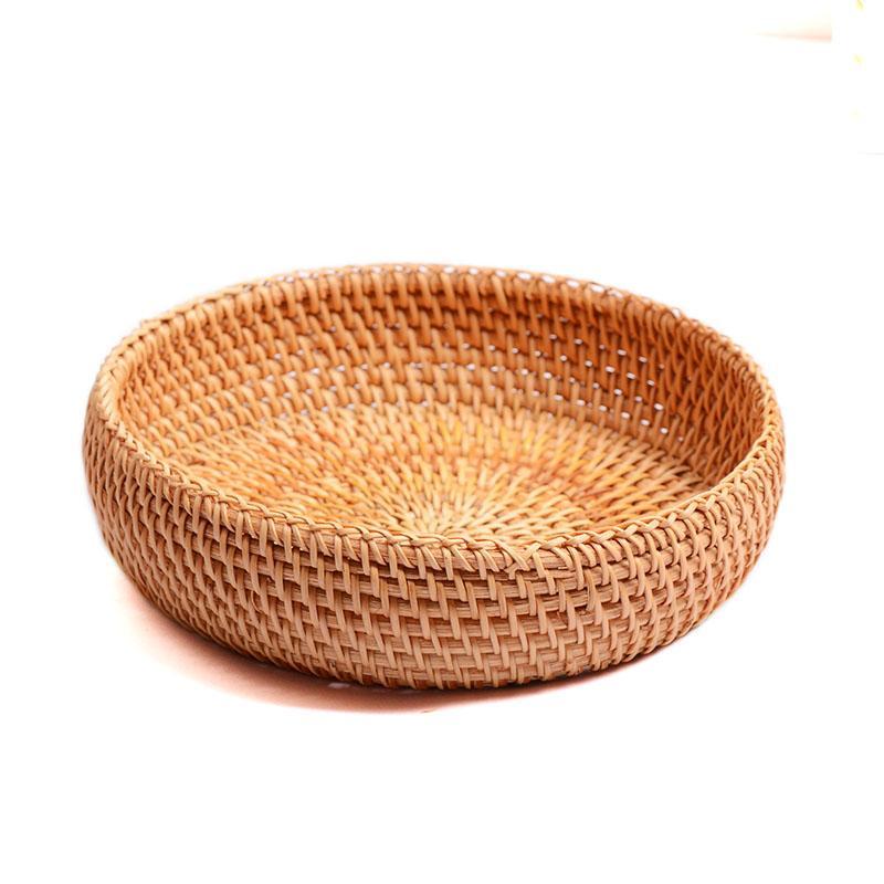 Rustic Basket, Vietnam Handmade Storage Basket, Woven Basket with Cover –  Paintingforhome