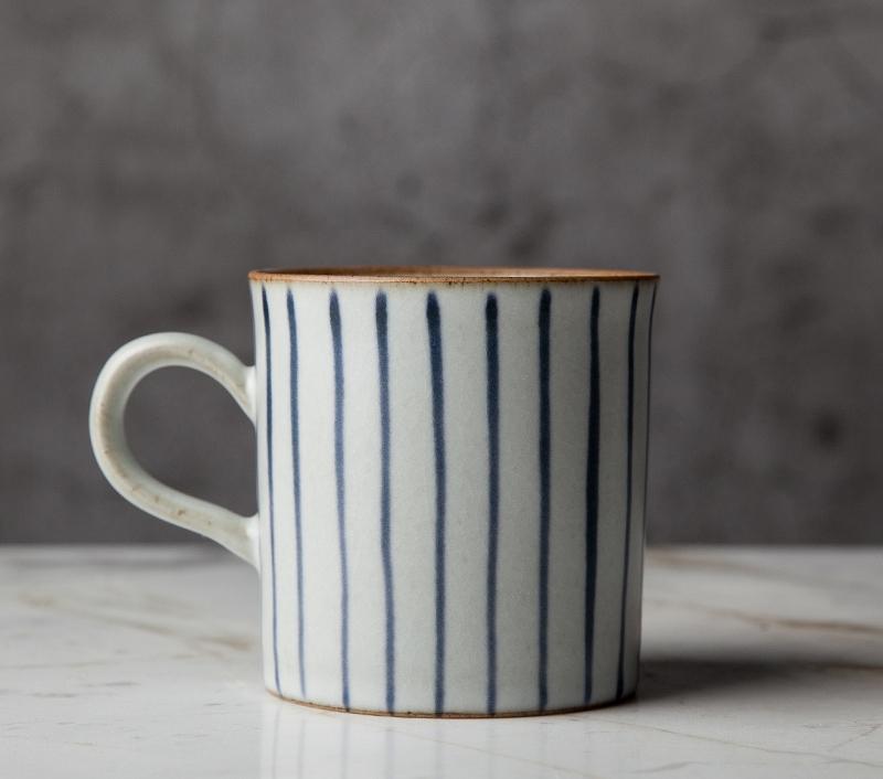 handmade stoneware coffee mugs