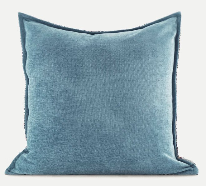 Large Modern Throw Pillows, Decorative Throw Pillow for Couch, Blue Gr –  Paintingforhome