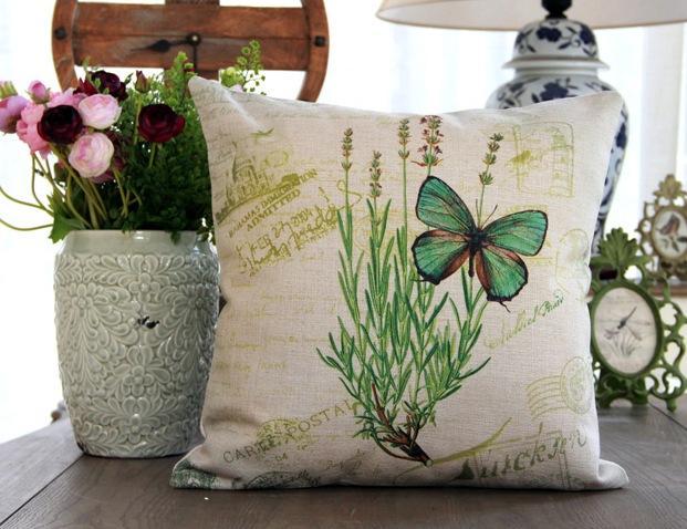 Rustic Decorative Sofa Pillows for Living Room, Decorative Throw