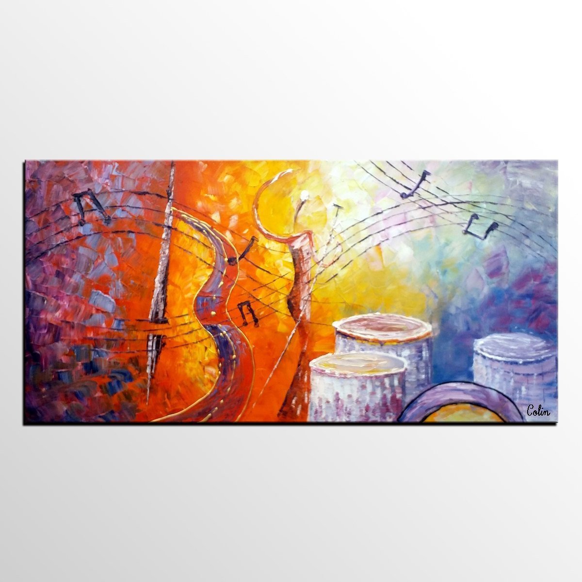 Violin Music Art, Canvas Wall ArtViolin Music Art, Canvas Wall Art  