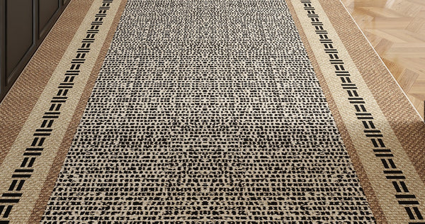 Non Slip Modern Long Hallway Runners, Long Narrow Runner Rugs, Extra Long Hallway Runners, Contepmorary Runner Rugs-Paintingforhome