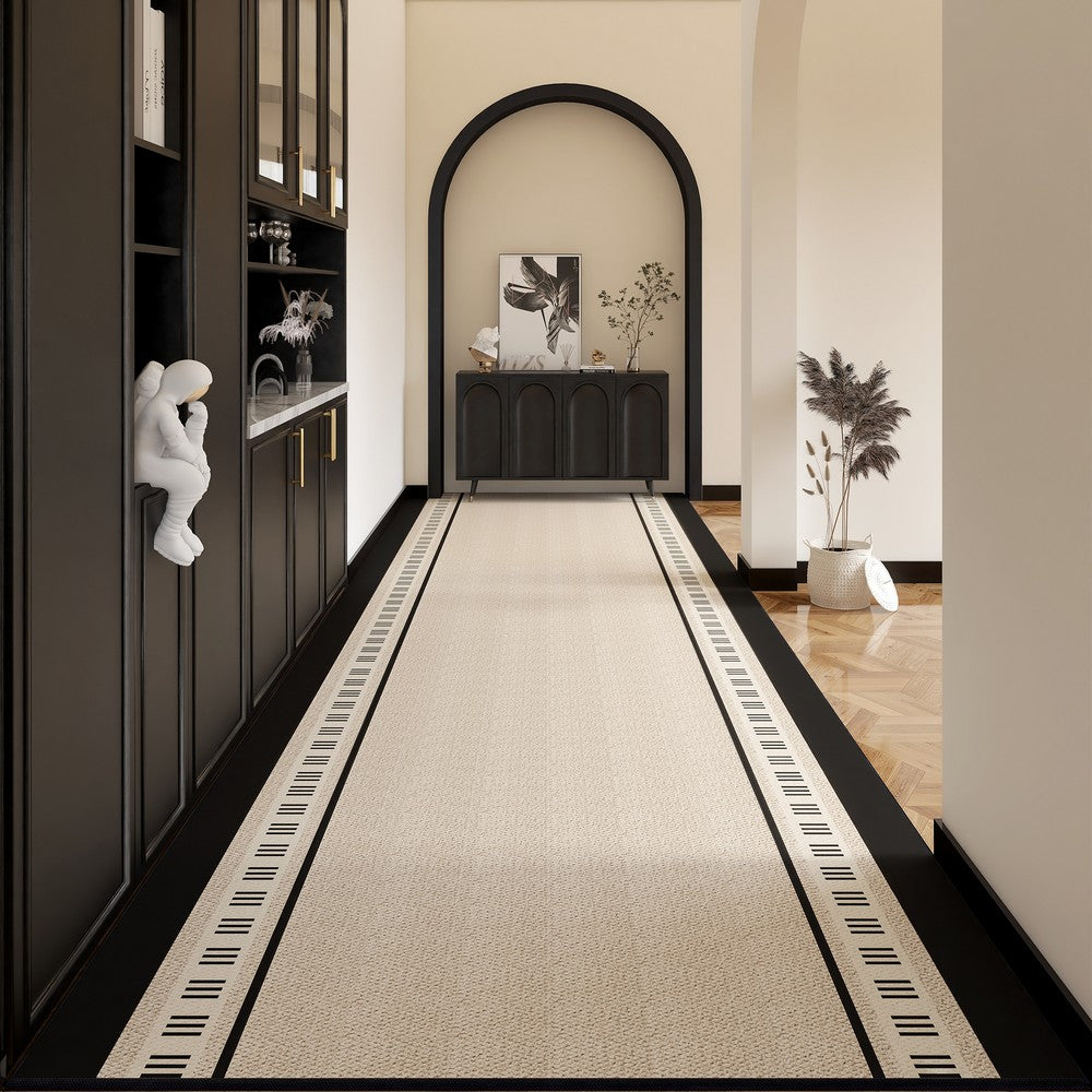 Long Narrow Runner Rugs, Easy Care Contemporary Modern Long Hallway Runners, Washable Entryway Runner Rug Ideas, Kitchen Runner Rugs, Entrance Hallway Runners-Paintingforhome