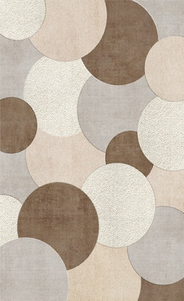 Bedroom Modern Rugs, Geometric Modern Rugs for Dining Room, Contemporary Area Rugs for Living Room-Paintingforhome