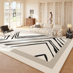 Large Modern Rugs in Living Room, Modern Rugs under Sofa, Modern Rugs for Office, Abstract Contemporary Rugs for Bedroom, Dining Room Floor Carpets-Paintingforhome