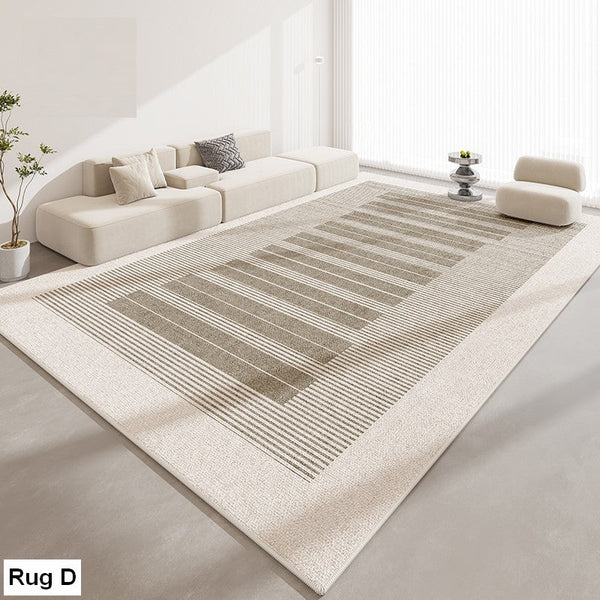 Unique Modern Rugs for Living Room, Contemporary Modern Rugs for Dining Room, Extra Large Modern Rugs for Bedroom-Paintingforhome