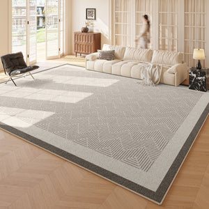 Living Room Modern Rugs, Contemporary Area Rugs for Bedroom, Abstract Floor Carpets for Dining Room, Modern Living Room Rug Placement Ideas-Paintingforhome