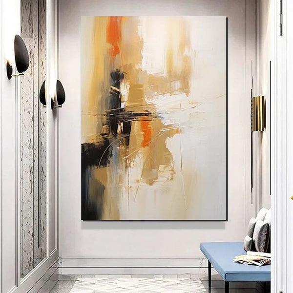 Dining Room Wall Art Paintings, Simple Modern Art, Wall Art Paintings, Buy Paintings Online, Simple Abstract Painting, Large Paintings for Bedroom-Paintingforhome