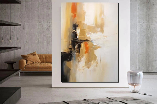 Dining Room Wall Art Paintings, Simple Modern Art, Wall Art Paintings, Buy Paintings Online, Simple Abstract Painting, Large Paintings for Bedroom-Paintingforhome