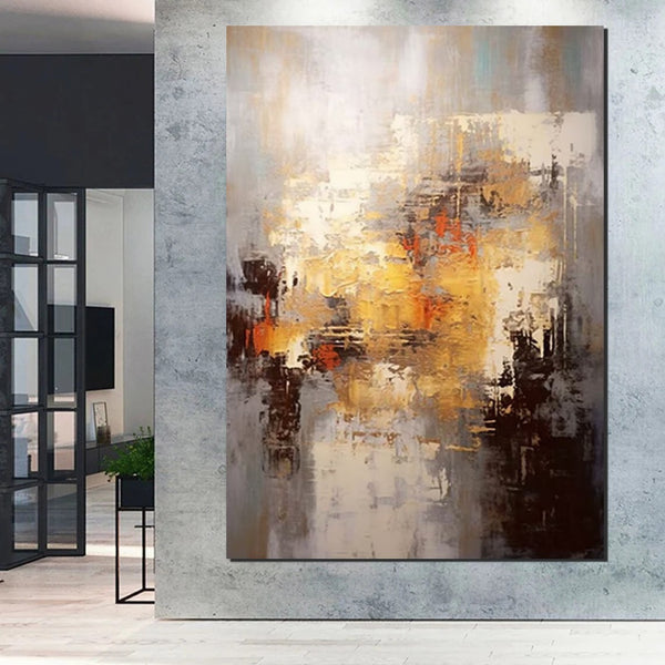 Simple Modern Art, Wall Art Paintings, Buy Paintings Online, Simple Abstract Painting, Large Paintings for Bedroom, Bedroom Wall Art Paintings-Paintingforhome