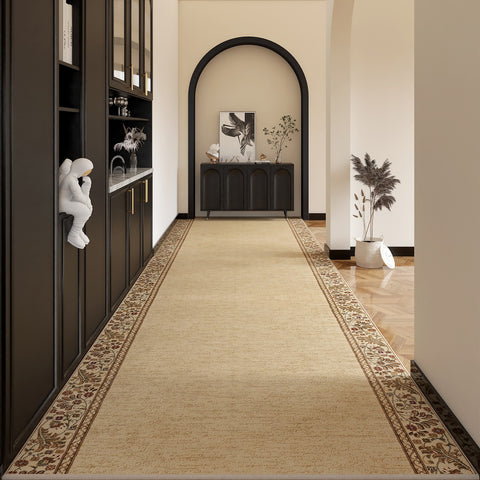 Extra Long Hallway Runners, Traditional Persian Long Narrow Runner Rugs, Non Slip Entrance Runner Rugs, Washable Entryway Runner Rug Ideas, Kitchen Runner Rugs-Paintingforhome