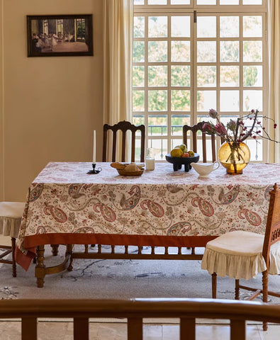 Rustic Table Covers for Kitchen, Country Farmhouse Tablecloth, Large Rectangle Tablecloth for Dining Room Table, Square Tablecloth for Round Table-Paintingforhome