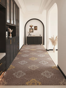 Entrance Hallway Runners, Modern Long Hallway Runners, Extra Long Narrow Runner Rugs, Washable Kitchen Runner Rugs, Easy Care Contemporary Entryway Runner Rug Ideas-Paintingforhome