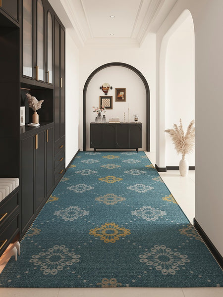 Modern Long Hallway Runners, Extra Long Narrow Runner Rugs, Stain-resistant Non Slip Entrance Hallway Runners, Easy Care Kitchen Runner Rugs, Contemporary Entryway Runner Rug Ideas-Paintingforhome