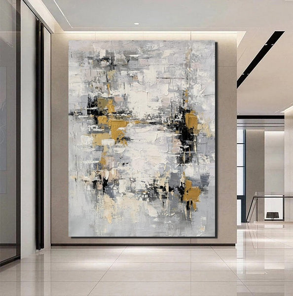 Contemporary Wall Art Paintings, Acrylic Paintings for Living Room, Simple Modern Art, Abstract Acrylic Painting, Buy Paintings Online-Paintingforhome