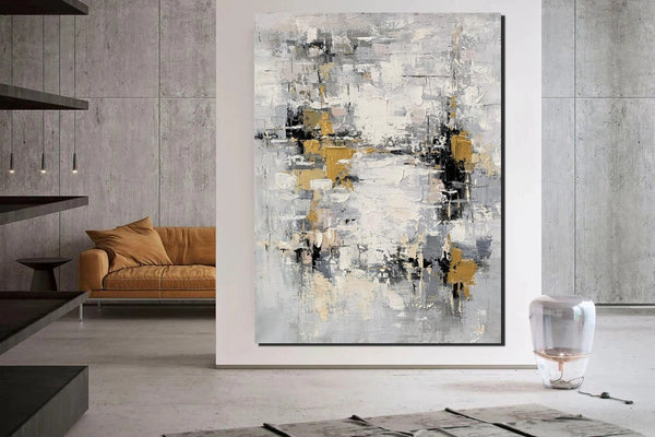 Contemporary Wall Art Paintings, Acrylic Paintings for Living Room, Simple Modern Art, Abstract Acrylic Painting, Buy Paintings Online-Paintingforhome