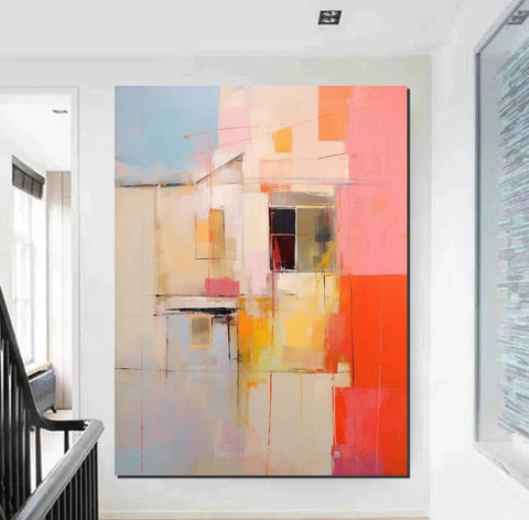 Living Room Wall Painting, Extra Large Paintings, Acrylic Abstract Art, Modern Abstract Acrylic Painting, Large Paintings for Living Room