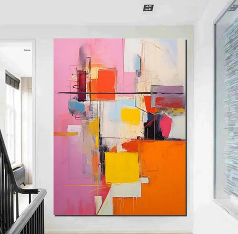 Extra Large Wall Art Painting, Hand Painted Acrylic Painting, Modern Contemporary Abstract Artwork, Acrylic Painting for Living Room, Buy Paintings Online