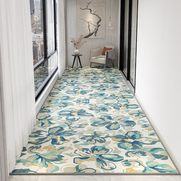 Kitchen Runner Rugs, Modern Long Hallway Runners, Extra Long Narrow Runner Rugs, Entryway Runner Rug Ideas, Bedside Long Runner Rugs-Paintingforhome