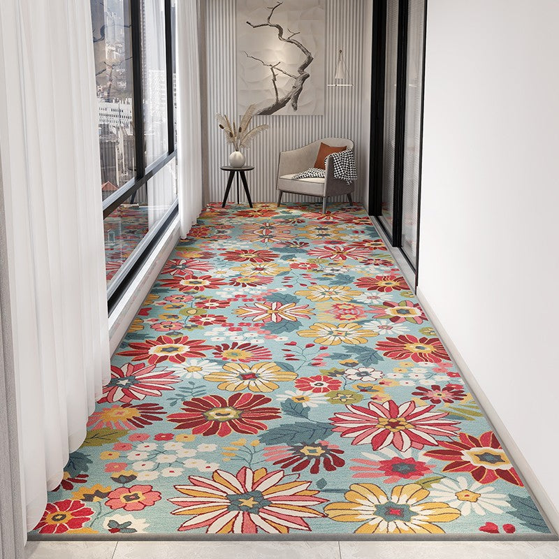 Modern Long Hallway Runners, Extra Long Narrow Runner Rugs, Kitchen Runner Rugs, Washable Entryway Runner Rug Ideas, Bedside Long Runner Rugs-Paintingforhome