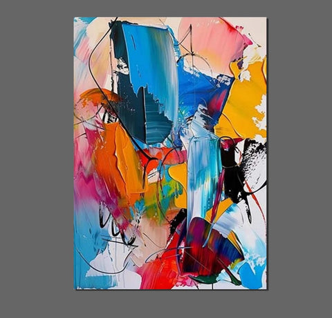 Acrylic Painting for Living Room, Hand Painted Acrylic Painting, Extra Large Wall Art Painting, Modern Contemporary Abstract Artwork, Buy Paintings Online-Paintingforhome