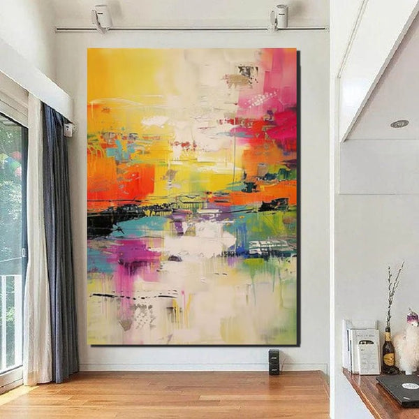 Hand Painted Acrylic Painting, Acrylic Painting for Living Room, Extra Large Wall Art Painting, Modern Contemporary Abstract Artwork, Buy Paintings Online-Paintingforhome