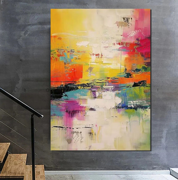 Hand Painted Acrylic Painting, Acrylic Painting for Living Room, Extra Large Wall Art Painting, Modern Contemporary Abstract Artwork, Buy Paintings Online-Paintingforhome