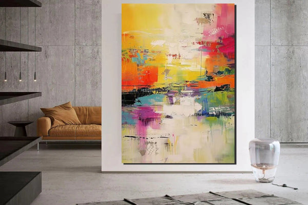 Hand Painted Acrylic Painting, Acrylic Painting for Living Room, Extra Large Wall Art Painting, Modern Contemporary Abstract Artwork, Buy Paintings Online-Paintingforhome