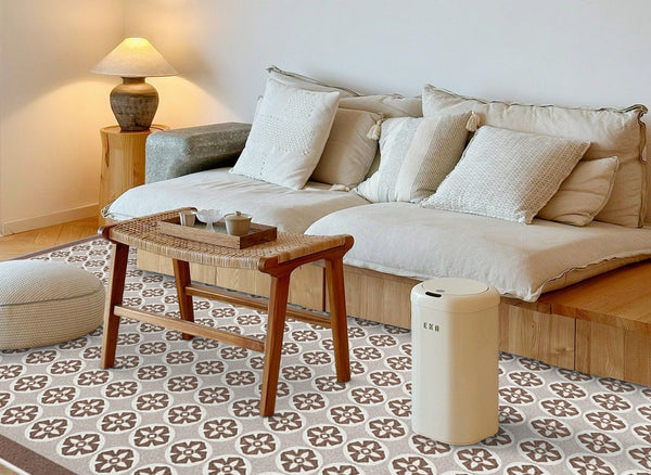 Mid Century Contemporary Modern Rugs for Living Room, Modern Rug Placement Ideas for Dining Room, Large Modern Rugs for Bedroom-Paintingforhome