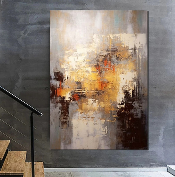 Modern Contemporary Abstract Artwork, Extra Large Wall Art Painting, Hand Painted Acrylic Painting, Acrylic Painting for Living Room, Buy Paintings Online-Paintingforhome