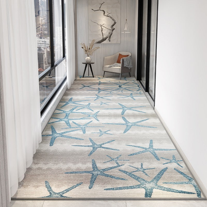 Long Narrow Runner Rugs, Abstract Modern Long Hallway Runners, Entrance Hallway Runners, Entryway Runner Rug Ideas, Kitchen Runner Rugs-Paintingforhome