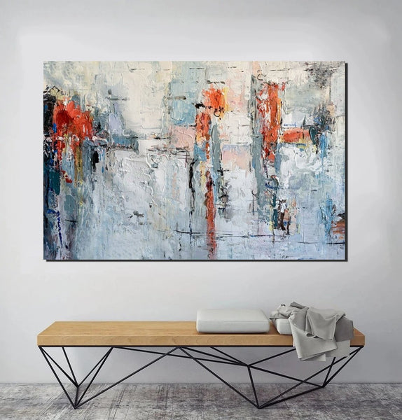 Abstract Acrylic Paintings for Living Room, Buy Paintings Online, Heavy Texture Canvas Art, Modern Contemporary Artwork-Paintingforhome