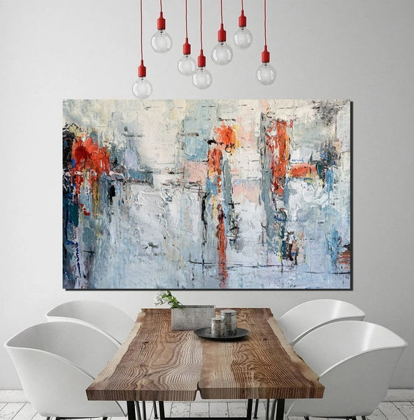 Abstract Acrylic Paintings for Living Room, Buy Paintings Online, Heavy Texture Canvas Art, Modern Contemporary Artwork-Paintingforhome