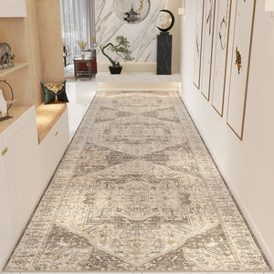 Washable Entryway Runner Rug Ideas, Bedside Runner Rugs, Non Slip Entrance Runner Rugs, Traditional Morocco Long Narrow Runner Rugs, Extra Long Hallway Runners-Paintingforhome