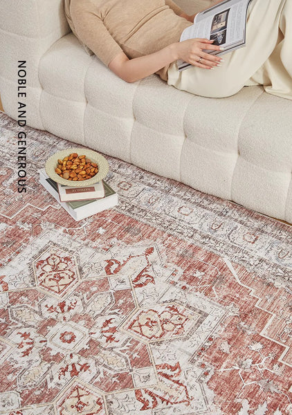 Oversized Area Rugs for Living Room, Extra Large Vintage Persian Rugs, Persain Rugs for Bedroom, Traditional Persian Rug, Vintage Area Rugs for Dining Room-Paintingforhome