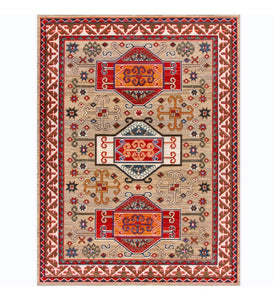 Morocco Area Rugs for Living Room, Persain Rugs for Bedroom, Traditional Colorful Persian Rugs, Vintage Area Rugs for Dining Room-Paintingforhome