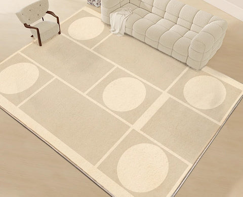 Large Modern Floor Carpets for Office, Modern Area Rug for Living Room, Bedroom Floor Rugs, Contemporary Rugs for Dining Room-Paintingforhome