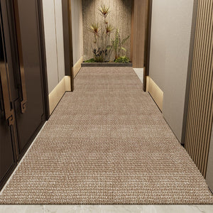 Brown Modern Long Hallway Runners, Entryway Runner Rug Ideas, Non Slip Hallway Runner Rugs, Entrance Hallway Runners, Extra Long Narrow Runner Rugs, Kitchen Runner Rugs-Paintingforhome