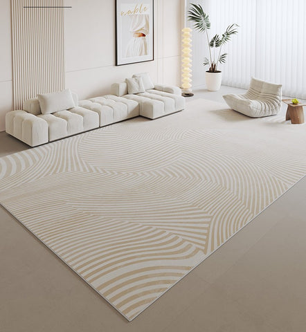 Large Modern Area Rugs in Living Room, Bedroom Contemporary Modern Rugs, Modern Rugs in Dining Room Area, Large Geometric Carpets-Paintingforhome