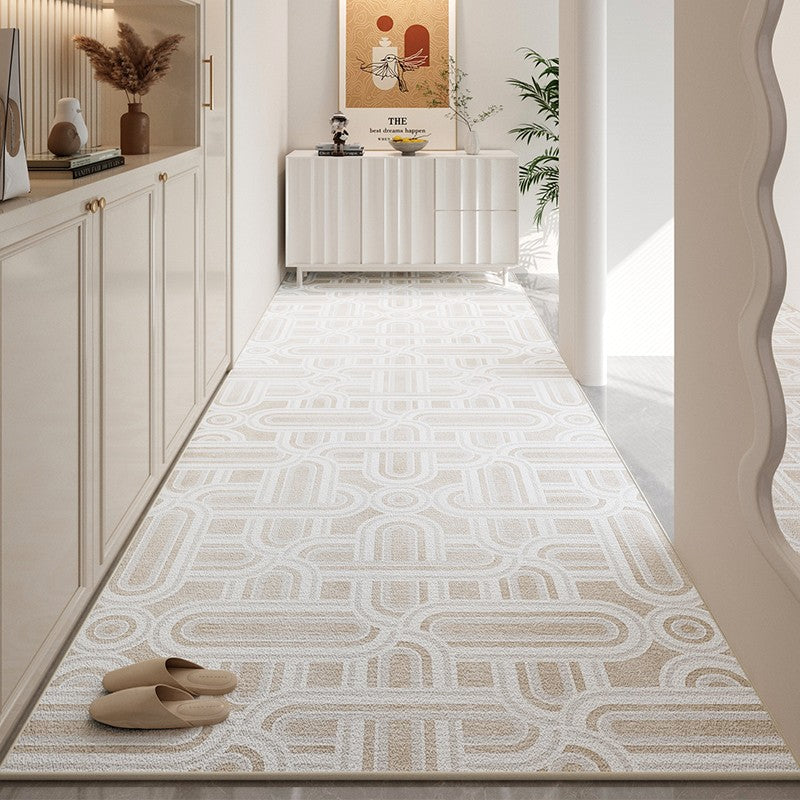 Modern Long Hallway Runners, Extra Long Narrow Runner Rugs, Easy Care Entrance Hallway Runners, Long Hallway Runners, Entryway Runner Rug Ideas, Washable Kitchen Runner Rugs-Paintingforhome