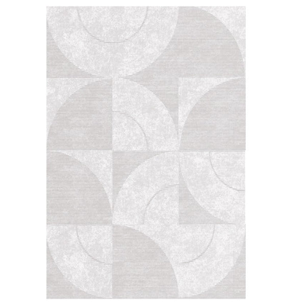 Abstract Contemporary Modern Rugs, Grey Modern Rugs for Living Room, Geometric Modern Rugs for Bedroom, Modern Rugs for Dining Room-Paintingforhome