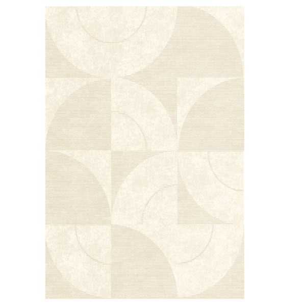 Abstract Contemporary Rugs for Bedroom, Dining Room Floor Rugs, Modern Rugs for Office, Large Cream Color Rugs in Living Room, Modern Rugs under Sofa-Paintingforhome