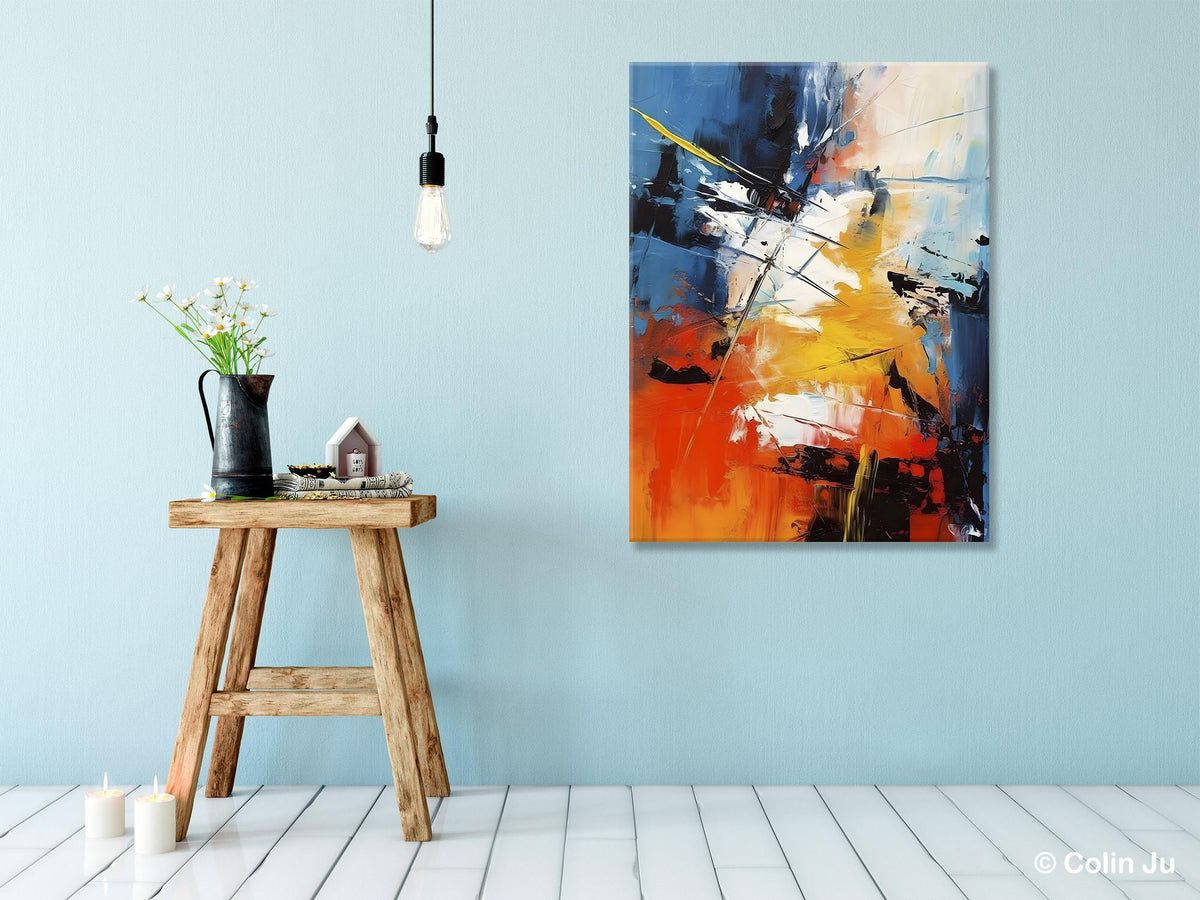 Paintings for Living Room, Abstract Acrylic Painting, Abstract Paintin ...