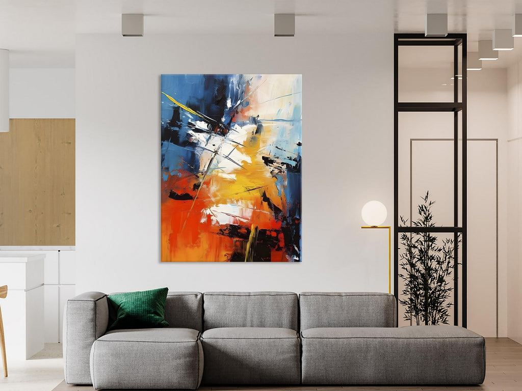 Paintings for Living Room, Abstract Acrylic Painting, Abstract Paintin ...
