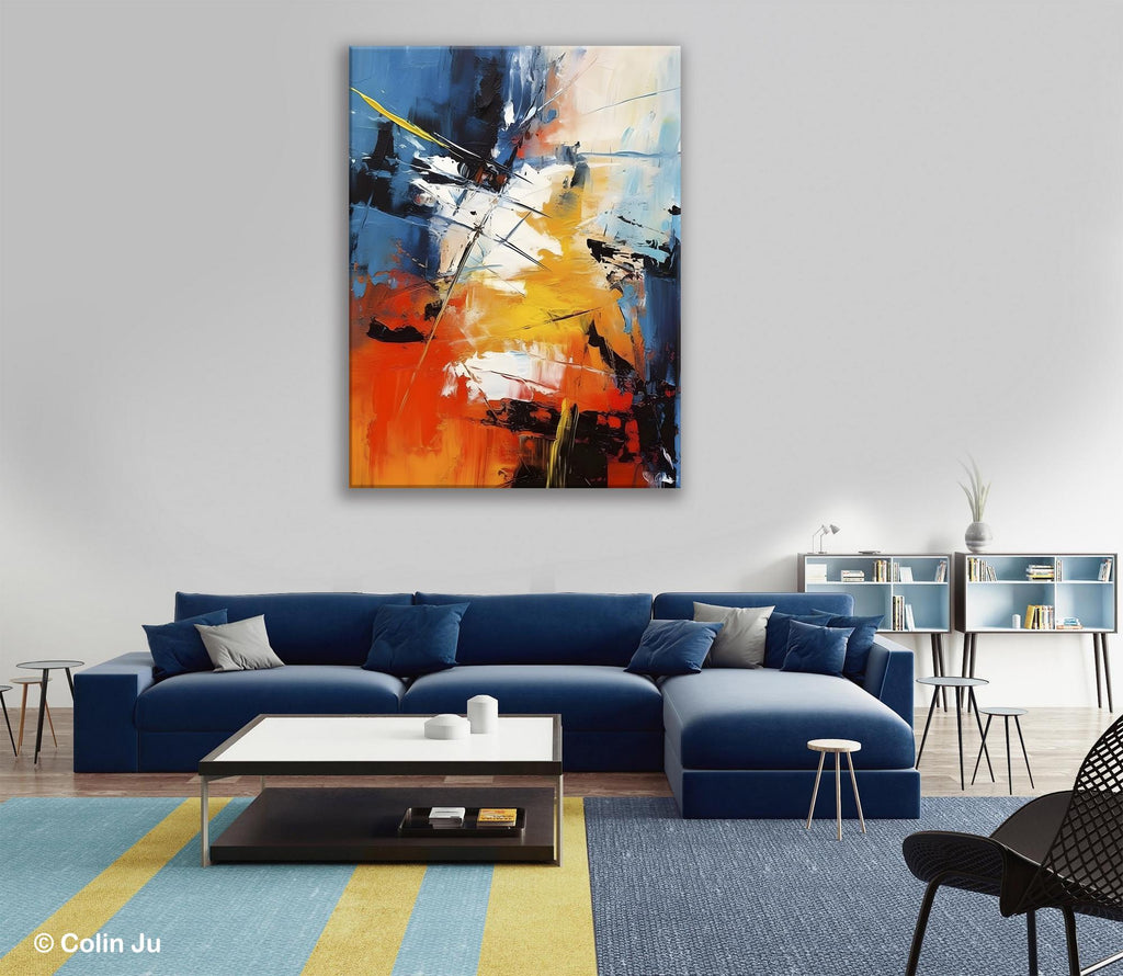 Paintings for Living Room, Abstract Acrylic Painting, Abstract