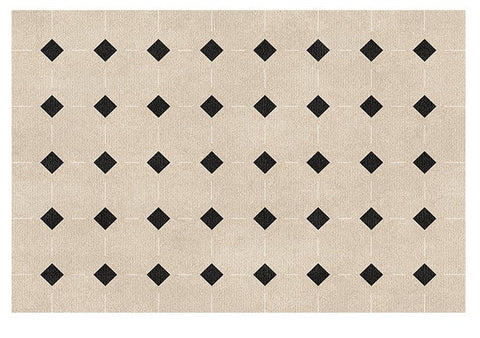 Large Modern Rugs for Living Room, Bedroom Modern Rugs, Dining Room Geometric Soft Rugs, Contemporary Modern Rugs for Office-Paintingforhome